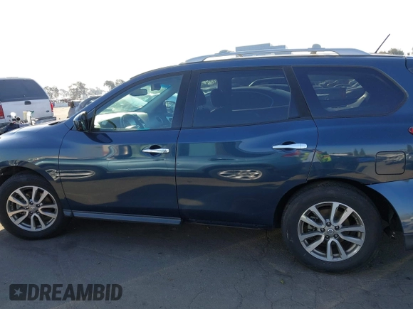 2015 Nissan Pathfinder SV z VIN 5N1AR2MN6FC678167, wystawiony jako IAAI lot #41296424 z przebiegiem 78 796 mil mil oraz . Historia ofert i sprzedaży dostępna na DreamBid. Obrazek 15.