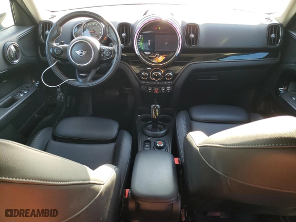 2021 MINI Countryman Cooper S with VIN WMZ83BR09M3M75594, listed as a Copart auction lot 88805185 with 53,497 mi miles and Salvage Title. Bid and sale history available at carsss.com. Image 8.