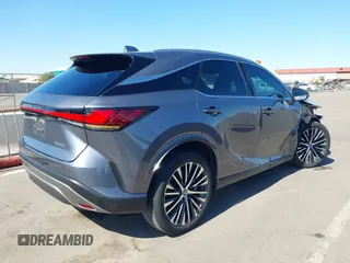 2023 Lexus RX with VIN 2T2BAMBA1PC015931, listed as a IAAI auction lot 41611538 with 17,240 mi miles. Bid and sale history available at carsss.com. Image 4.
