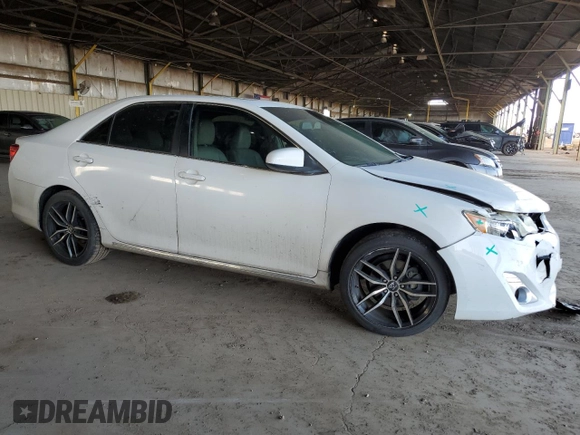 2014 Toyota Camry SE with VIN 4T1BK1FK5EU548587, listed as a Copart auction lot 48114715 with 0 mi miles and Salvage Title. Bid and sale history available at carsss.com. Image 4.