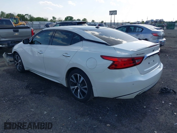 2016 Nissan Maxima SV z VIN 1N4AA6AP9GC431466, wystawiony jako IAAI lot #42007934 z przebiegiem 263 333 mil mil oraz . Historia ofert i sprzedaży dostępna na DreamBid. Obrazek 3.