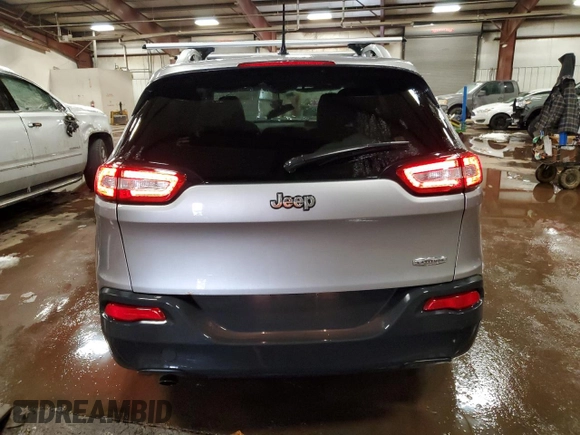2014 Jeep Cherokee Latitude with VIN 1C4PJLCB0EW102445, listed as a Copart auction lot 45412755 with 114,231 mi miles and Clean Title. Bid and sale history available at DreamBid. Image 6.