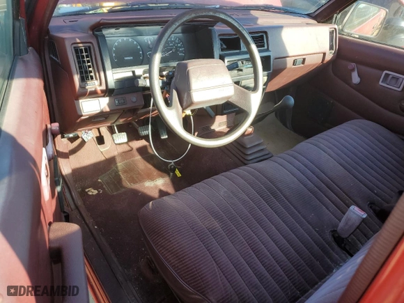 1993 Nissan Trucks 2WD with VIN 1N6SD11S2PC345264, listed as a Copart auction lot 83001414 with 53,623 mi miles and Salvage Title. Bid and sale history available at carsss.com. Image 8.
