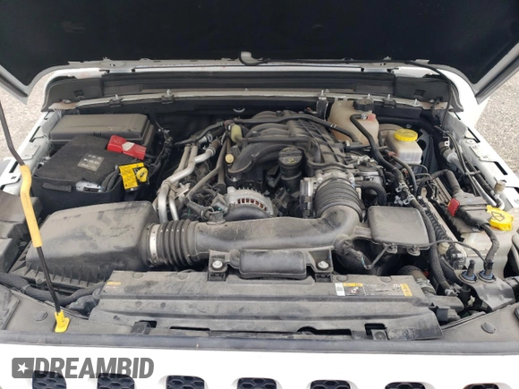 2022 Jeep Wrangler Sport S with VIN 1C4GJXAG2NW173555, listed as a Copart auction lot 87008354 with 28,932 mi miles and Salvage title. Bid and sale history available at DreamBid. Image 11.