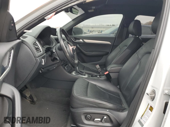 2017 Audi Q3 Prestige with VIN WA1GCCFS3HR015724, listed as a Copart auction lot 79187854 with 0 mi miles and Salvage Title. Bid and sale history available at carsss.com. Image 7.