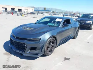 2020 Chevrolet Camaro 1SS with VIN 1G1FF1R7XL0127415, listed as a IAAI auction lot 41871885 with 22,447 mi miles. Bid and sale history available at carsss.com. Image 6.