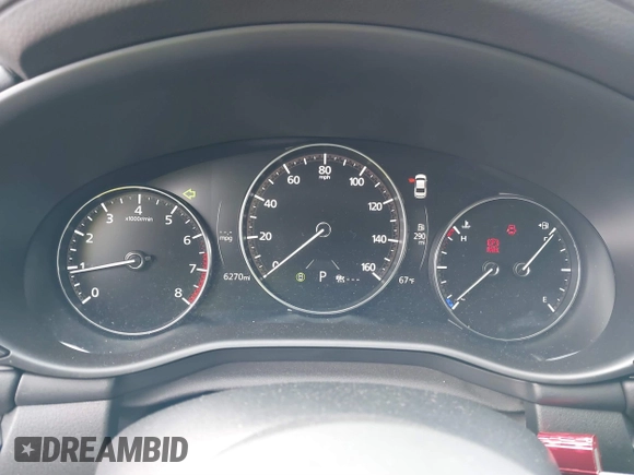 2025 Mazda 3 S Select Sport with VIN 3MZBPABM7SM450378, listed as a IAAI auction lot 41559969 with 6,270 mi miles and . Bid and sale history available at DreamBid. Image 7.