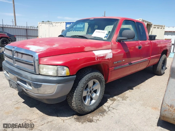 2001 Dodge Ram 1500 with VIN 3B7HC13Z31G777635, listed as a IAAI auction lot 41882990 with 192,660 mi miles. Bid and sale history available at carsss.com. Image 2.