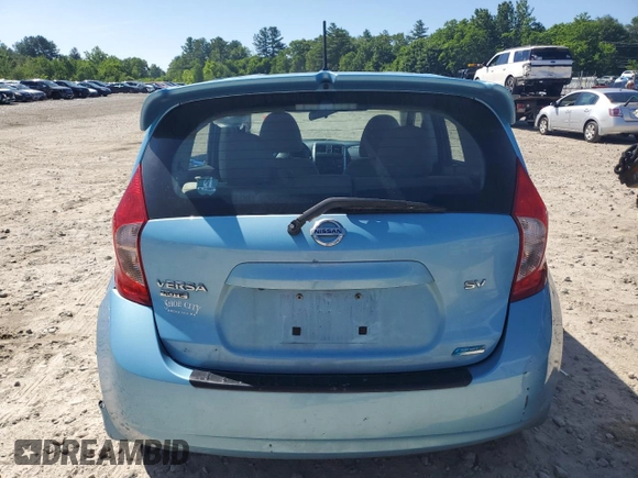 2014 Nissan Note S Plus with VIN 3N1CE2CP3EL427060, listed as a Copart auction lot 61051575 with Not provided miles and Clean title. Bid and sale history available at DreamBid. Image 6.