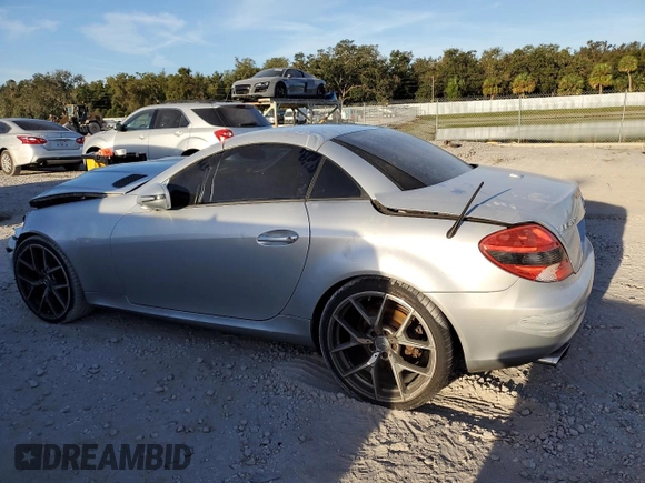 2010 Mercedes-Benz SLK-Class SLK 300 with VIN WDBWK5EA6AF228889, listed as a Copart auction lot 75907234 with 128,271 mi miles and Non Repairable. Bid and sale history available at carsss.com. Image 2.