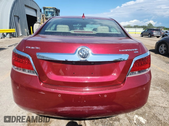 2010 Buick LaCrosse CXL with VIN 1G4GC5EG5AF150107, listed as a Copart auction lot 63311255 with 96,564 mi miles and Clean title. Bid and sale history available at DreamBid. Image 6.