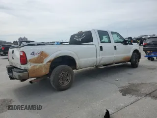 2011 Ford Super Duty F-250 SRW XL with VIN 1FT7W2B6XBEB17617, listed as a Copart auction lot 50357635 with 0 mi miles and Salvage Title. Bid and sale history available at carsss.com. Image 3.