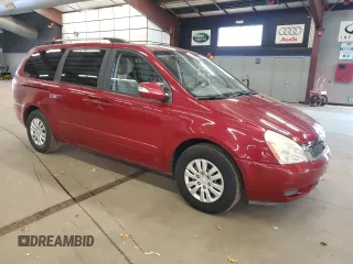 2012 Kia Sedona LX with VIN KNDMG4C76C6421543, listed as a Copart auction lot 78422314 with 128,424 mi miles and Clean Title. Bid and sale history available at carsss.com. Image 4.