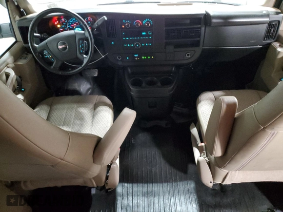 2022 GMC Savana z VIN 1GTZ7GF79N1230444, wystawiony jako Copart lot #47751865 z przebiegiem 43 481 mil mil oraz Szkoda całkowita • Salvage title. Historia ofert i sprzedaży dostępna na DreamBid. Obrazek 8.
