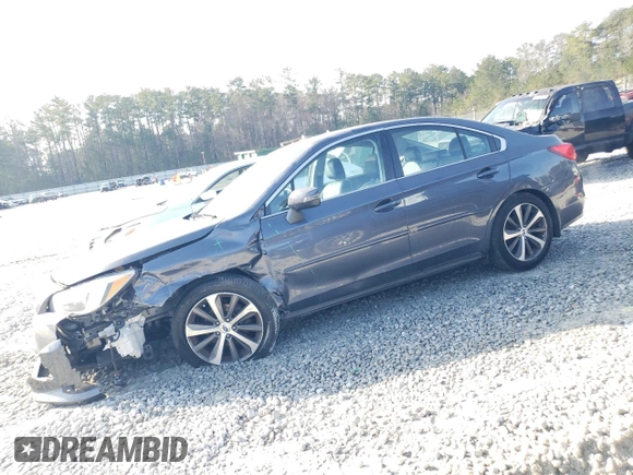 2017 Subaru Legacy Limited with VIN 4S3BNAN6XH3005908, listed as a Copart auction lot 43828425 with 67,570 mi miles and Salvage Title. Bid and sale history available at carsss.com. Image 1.