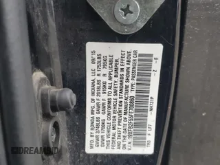 2015 Honda Civic Sedan LX with VIN 19XFB2F55FE700860, listed as a Copart auction lot 52613915 with 170,174 mi miles and Salvage Title. Bid and sale history available at carsss.com. Image 14.