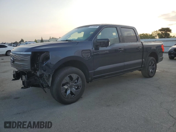 2023 Ford F-150 Lightning Pro with VIN 1FTVW1EV1PWG16263, listed as a Copart auction lot 54439535 with 12,023 mi miles and Salvage Title. Bid and sale history available at DreamBid. Image 1.