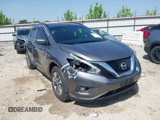 2018 Nissan Murano SV z VIN 5N1AZ2MHXJN118210, wystawiony jako IAAI lot #42236193 z przebiegiem 121 013 mil mil oraz . Historia ofert i sprzedaży dostępna na DreamBid. Obrazek 1.