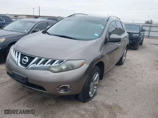 2009 Nissan Murano S with VIN JN8AZ18U79W100389, listed as a IAAI auction lot 41324706 with 207,086 mi miles. Bid and sale history available at carsss.com. Image 2.