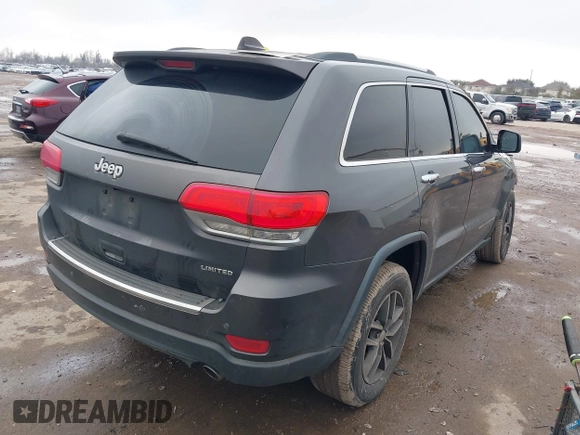 2017 Jeep Grand Cherokee Limited with VIN 1C4RJEBG0HC915453, listed as a IAAI auction lot 41461184 with 194,506 mi miles. Bid and sale history available at carsss.com. Image 4.