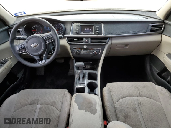2016 Kia Optima LX with VIN KNAGT4L37G5076182, listed as a Copart auction lot 49731775 with 110,795 mi miles and Salvage Title. Bid and sale history available at carsss.com. Image 8.