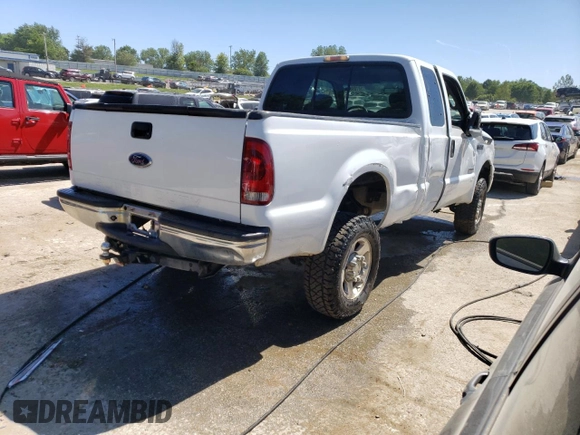 2007 Ford F-250 XL with VIN 1FTSX21P47EA14492, listed as a Copart auction lot 58109894 with 141,104 mi miles and Salvage Title. Bid and sale history available at DreamBid. Image 3.