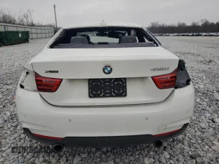 2016 BMW 4 Series 435i xDrive with VIN WBA3R5C55GK373361, listed as a Copart auction lot 85918674 with Not provided miles and Salvage title. Bid and sale history available at DreamBid. Image 6.