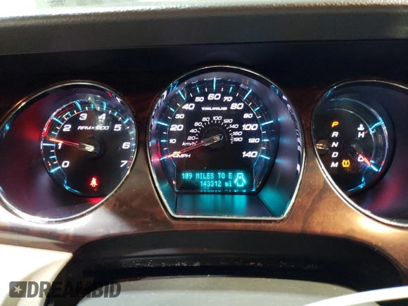 2011 Ford Taurus SEL with VIN 1FAHP2EW9BG112836, listed as a Copart auction lot 45584895 with 143,312 mi miles and Salvage Title. Bid and sale history available at carsss.com. Image 9.