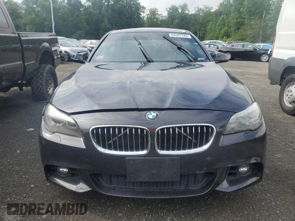 2014 BMW 5 Series 528i xDrive with VIN WBA5A7C52ED616475, listed as a Copart auction lot 64597745 with 91,306 mi miles and Salvage title. Bid and sale history available at DreamBid. Image 5.