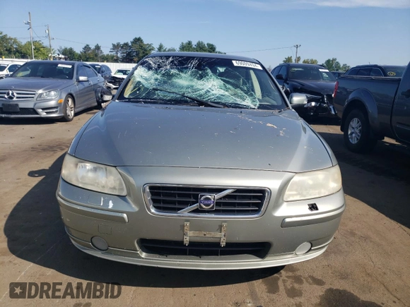2007 Volvo S60 2.5L Turbo with VIN YV1RS592572607622, listed as a Copart auction lot 69009494 with 203,579 mi miles and Salvage Title. Bid and sale history available at carsss.com. Image 5.