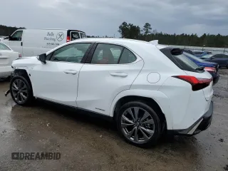 2022 Lexus UX 250h F Sport with VIN JTHR9JBH8N2057773, listed as a Copart auction lot 38749534 with 46,350 mi miles and . Bid and sale history available at DreamBid. Image 2.
