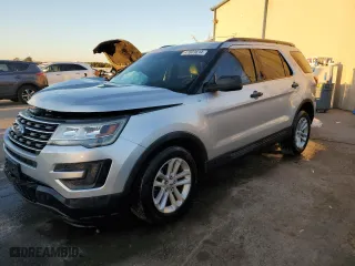 2016 Ford Explorer with VIN 1FM5K7B83GGB71754, listed as a Copart auction lot 43827485 with 103,392 mi miles and Salvage Title. Bid and sale history available at carsss.com. Image 1.