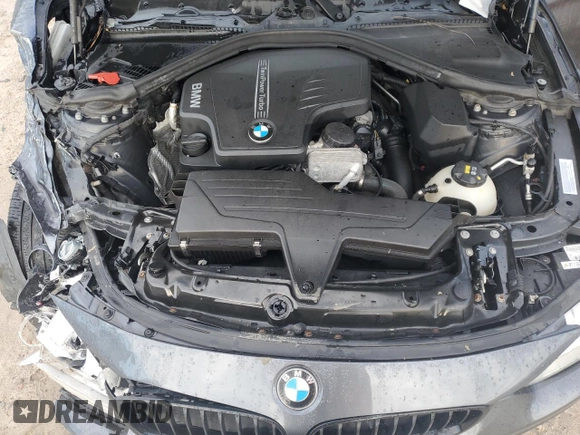 2015 BMW 4 Series 428i xDrive with VIN WBA3N5C59FK198817, listed as a Copart auction lot 50234525 with 134,233 mi miles and Salvage title. Bid and sale history available at DreamBid. Image 12.