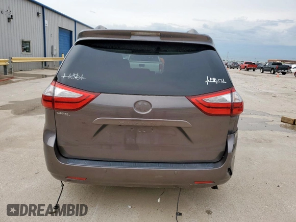 2016 Toyota Sienna XLE with VIN 5TDYK3DC9GS743458, listed as a Copart auction lot 60264865 with 65,272 mi miles and Salvage title. Bid and sale history available at DreamBid. Image 6.