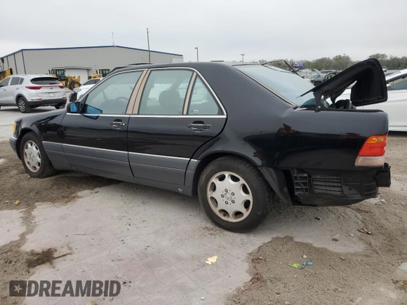 1995 Mercedes-Benz S 320 with VIN WDBGA32E5SA274778, listed as a Copart auction lot 45676305 with 102,942 mi miles and Salvage Title. Bid and sale history available at DreamBid. Image 2.