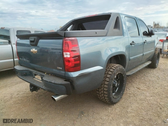 2008 Chevrolet Avalanche LS with VIN 3GNEC12018G271129, listed as a Copart auction lot 59188682 with 0 mi miles and Salvage Title. Bid and sale history available at carsss.com. Image 4.