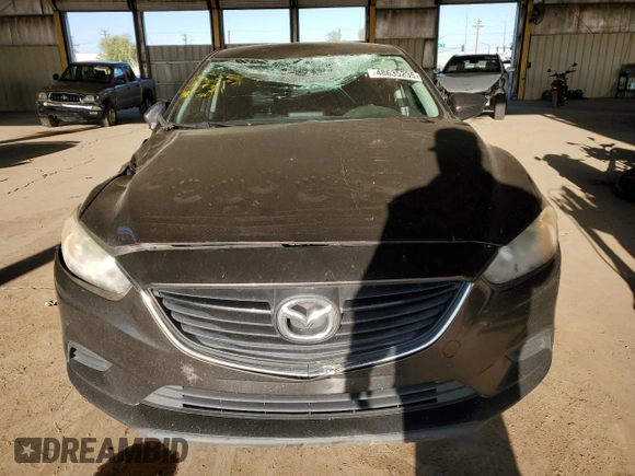 2016 Mazda 6 i Sport with VIN JM1GJ1U50G1426461, listed as a Copart auction lot 48635235 with 194,529 mi miles and Salvage Title. Bid and sale history available at DreamBid. Image 5.
