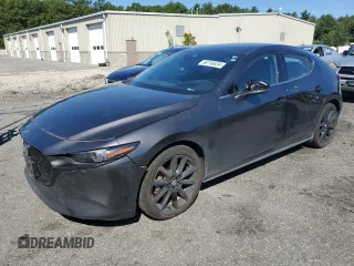 2021 Mazda Mazda3 Hatchback 2.5 Turbo with VIN JM1BPBJY5M1400561, listed as a Copart auction lot 68746634 with 24,245 mi miles and Non Repairable. Bid and sale history available at carsss.com. Image 1.