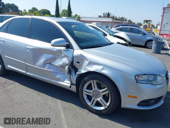 2008 Audi A4 2.0T with VIN WAUDF78E98A053565, listed as a IAAI auction lot 42597810 with 145,388 mi miles and . Bid and sale history available at DreamBid. Image 6.
