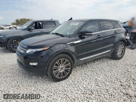 2013 Land Rover Range Rover Evoque Prestige Premium with VIN SALVV2BG2DH747032, listed as a Copart auction lot 68568594 with 82,062 mi miles and Salvage Title. Bid and sale history available at carsss.com. Image 1.
