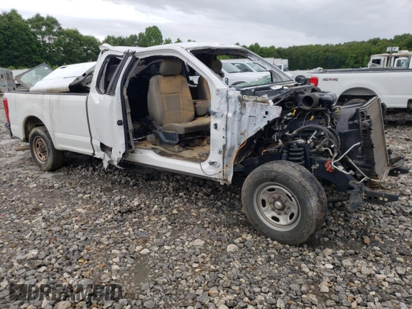 2017 Ford F-250 XLT z VIN 1FT7X2A62HEE92201, wystawiony jako Copart lot #59162775 z przebiegiem Nie podano mil oraz Szkoda całkowita • Salvage title. Historia ofert i sprzedaży dostępna na DreamBid. Obrazek 4.