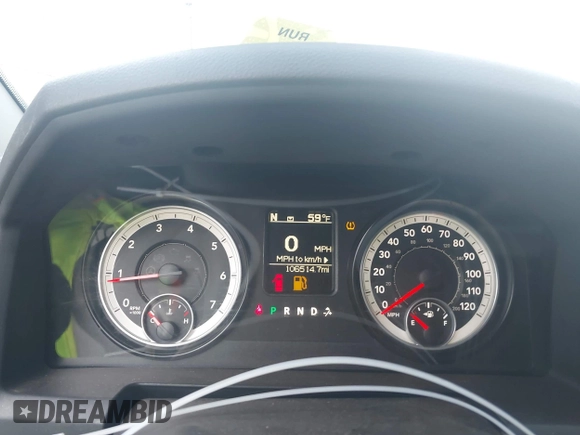 2014 Ram 2500 Big Horn with VIN 3C6UR5DJ8EG208290, listed as a IAAI auction lot 42336027 with 106,514 mi miles and . Bid and sale history available at DreamBid. Image 7.