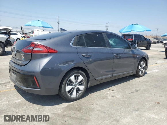 2019 Hyundai Ioniq Limited with VIN KMHC75LD2KU146671, listed as a Copart auction lot 61872035 with 78,158 mi miles and Salvage title. Bid and sale history available at DreamBid. Image 3.