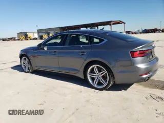 2018 Audi A5 Sportback Premium Plus with VIN WAUENCF53JA066286, listed as a Copart auction lot 39546854 with 52,596 mi miles. Bid and sale history available at carsss.com. Image 2.