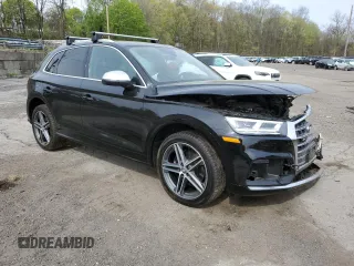 2019 Audi SQ5 Premium Plus with VIN WA1B4AFY6K2007309, listed as a Copart auction lot 54629005 with 71,231 mi miles and Salvage Title. Bid and sale history available at DreamBid. Image 4.