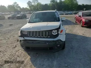 2018 Jeep Renegade Latitude with VIN ZACCJABB7JPH75163, listed as a Copart auction lot 54932455 with 267,193 mi miles and Salvage title. Bid and sale history available at DreamBid. Image 14.
