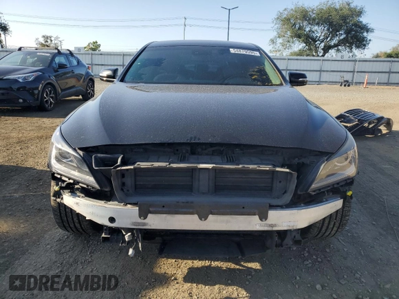 2015 Hyundai Genesis 3.8L z VIN KMHGN4JE8FU096085, wystawiony jako Copart lot #54879595 z przebiegiem 161 708 mil mil oraz Szkoda całkowita • Salvage title. Historia ofert i sprzedaży dostępna na DreamBid. Obrazek 5.