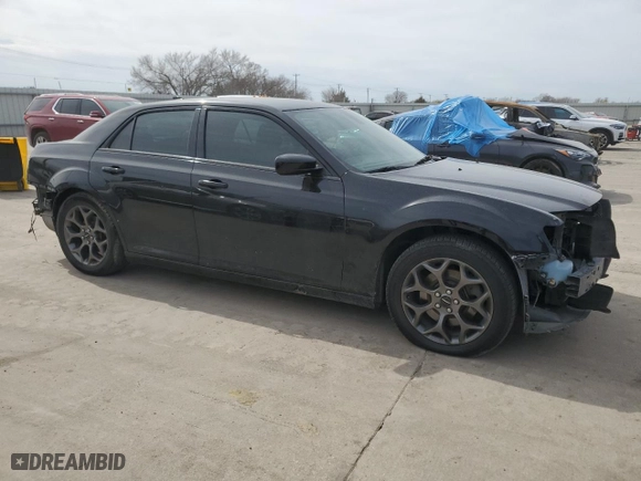 2017 Chrysler 300 with VIN 2C3CCAGG6HH648189, listed as a Copart auction lot 47281565 with 112,084 mi miles and Salvage Title. Bid and sale history available at carsss.com. Image 4.
