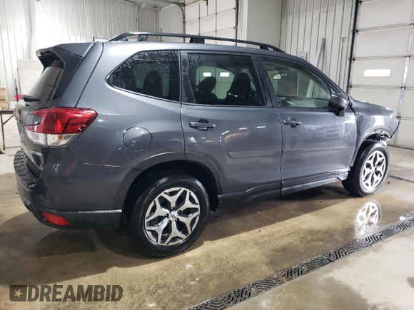 2023 Subaru Forester Premium with VIN JF2SKAEC5PH551422, listed as a Copart auction lot 53494605 with 13,288 mi miles and Salvage Title. Bid and sale history available at carsss.com. Image 3.