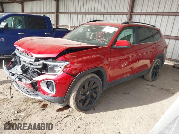 2024 Volkswagen Atlas SE z VIN 1V2KR2CAXRC549178, wystawiony jako IAAI lot #41814027 z przebiegiem 11 552 mil mil oraz . Historia ofert i sprzedaży dostępna na DreamBid. Obrazek 17.